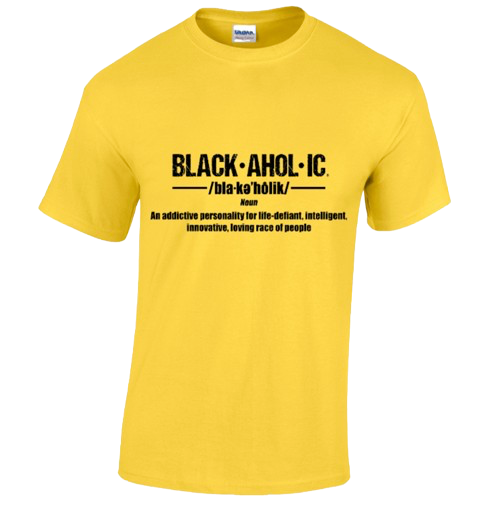 Blackaholic Definition Tee Men Daisy