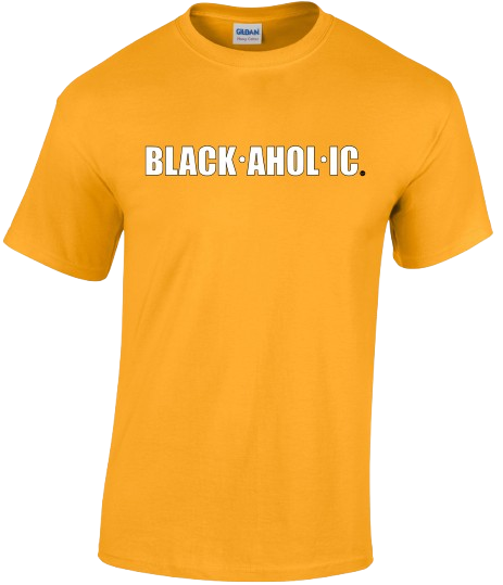Blackaholic Tee Women Gold