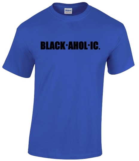Blackaholic Tee Women Neon Blue