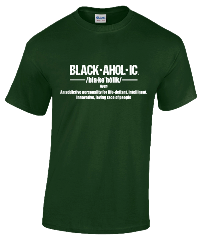 Blackaholic Definition Tee Men Forest Green