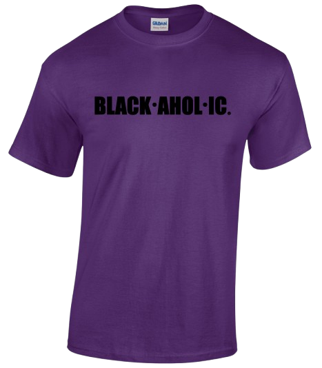 Blackaholic Tee Men Purple