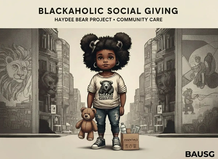 Blackaholic Social Giving Project: Turning Every Sale Into Real Support BLACKAHOLIC UNLIMITED