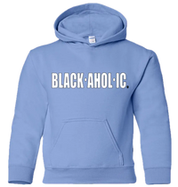 Blackaholic Classic Hoodie Girl (White Lettering) BLACKAHOLIC UNLIMITED
