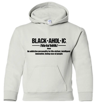 Blackaholic Definition Hoodie Boy (Black Lettering) BLACKAHOLIC UNLIMITED