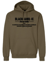 Blackaholic Definition Hoodie Women (Black Lettering) BLACKAHOLIC UNLIMITED