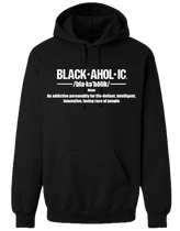 Blackaholic Definition Hoodie Men BLACKAHOLIC UNLIMITED