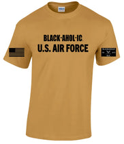 Blackaholic Air Force Tee Woman BLACKAHOLIC UNLIMITED