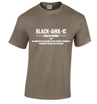Blackaholic Definition Tee Boys BLACKAHOLIC UNLIMITED
