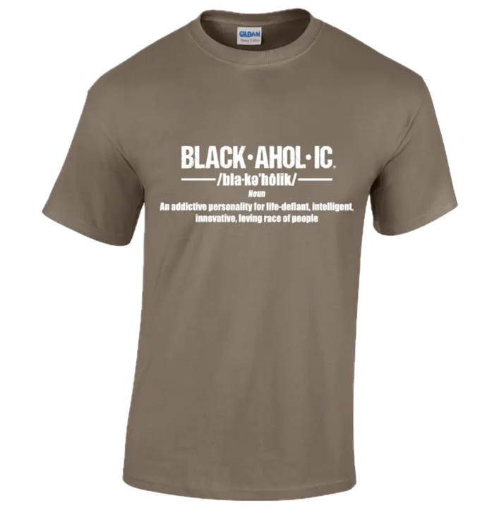Blackaholic Definition Tee Boys BLACKAHOLIC UNLIMITED