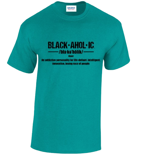 Blackaholic Definition Tee Men Antique Jade