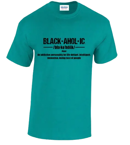 Blackaholic Definition Tee Boys Antique Jade BLACKAHOLIC UNLIMITED