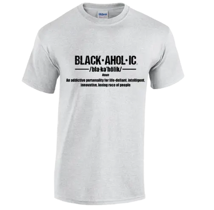 Blackaholic Definition Tee Women Ash Grey BLACKAHOLIC UNLIMITED