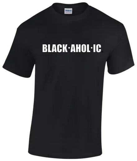 Blackaholic Tee Girls Black My Store