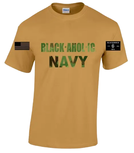 Blackaholic Navy Tee Woman My Store
