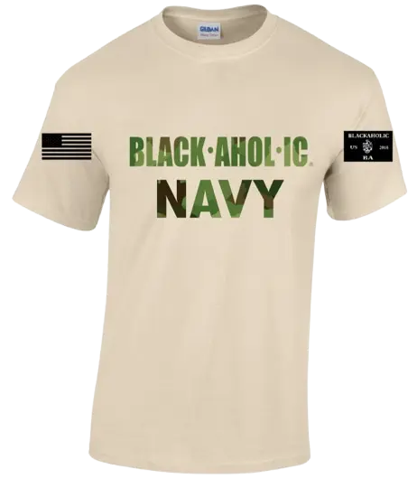 Blackaholic Navy Tee Woman My Store
