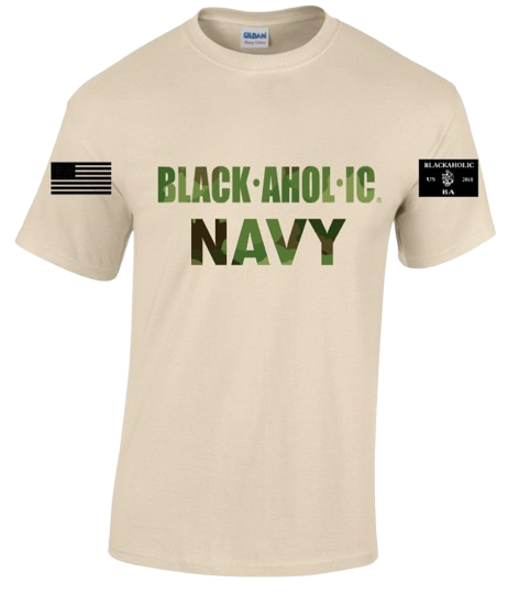 Blackaholic Navy Tee Woman