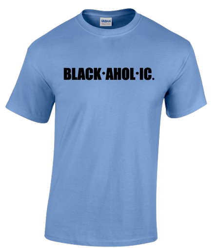 Blackaholic Tee Men Carolina Blue