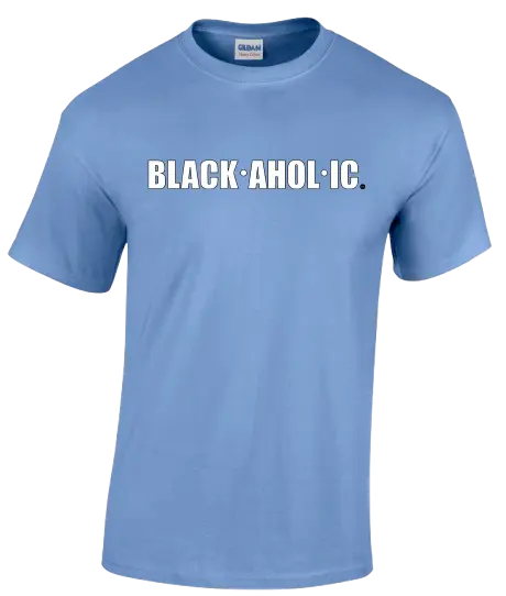 Blackaholic Tee Boys Carolina Blue My Store