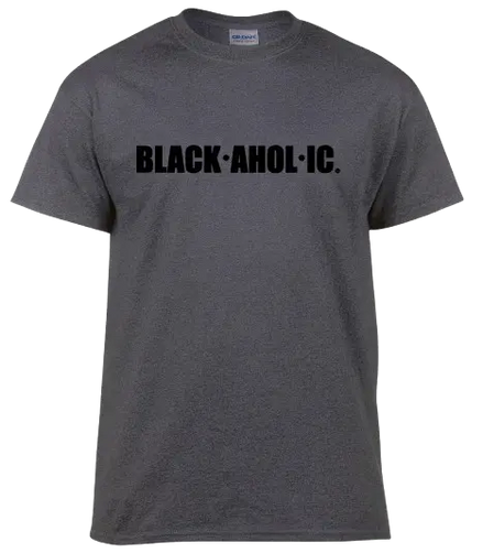 Blackaholic Tee Girls Charcoal My Store