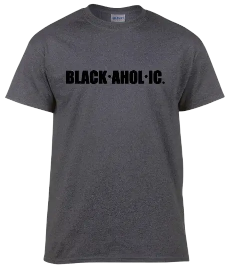 Blackaholic Tee Women Charcoal My Store