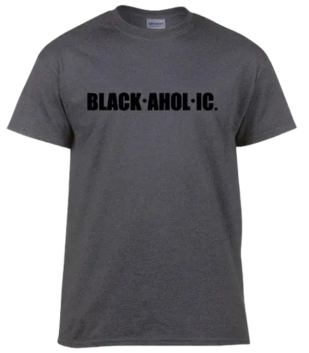 Blackaholic Tee Women Charcoal My Store