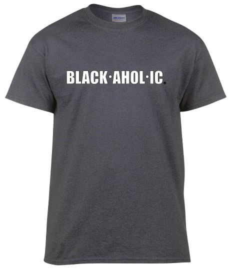 Blackaholic Tee Men Charcoal