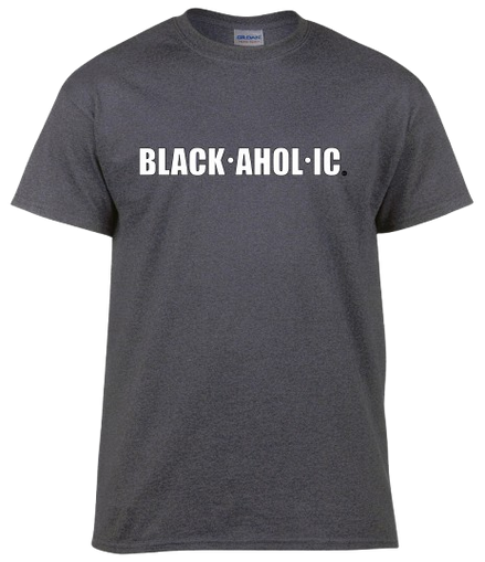Blackaholic Tee Men Charcoal