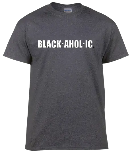 Blackaholic Tee Boys Charcoal My Store