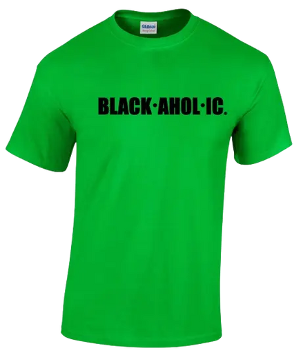 Blackaholic Tee Girls Electric Green My Store