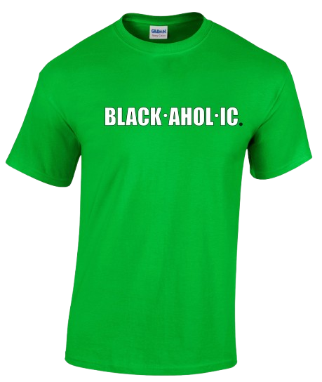 Blackaholic Tee Men Electric Green