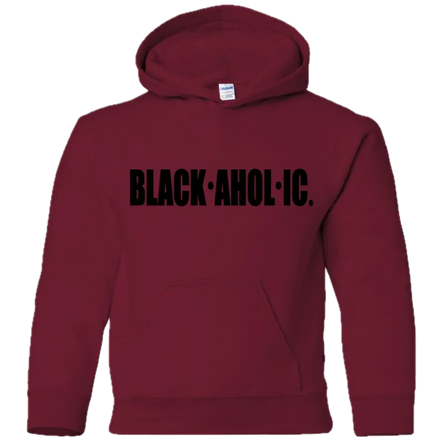 Blackaholic Classic Hoodie  Boy Cardinal (Black Lettering) BLACKAHOLIC UNLIMITED