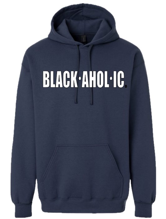 Blackaholic Classic Hoodie Women Blue Dusk (white Lettering)