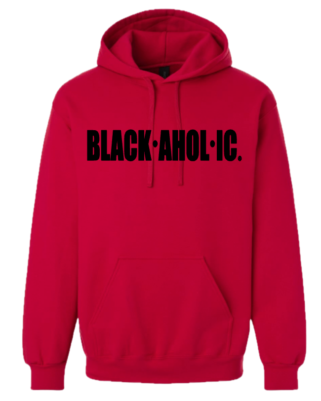 Blackaholic Classic Hoodie  Men Cherry Red
