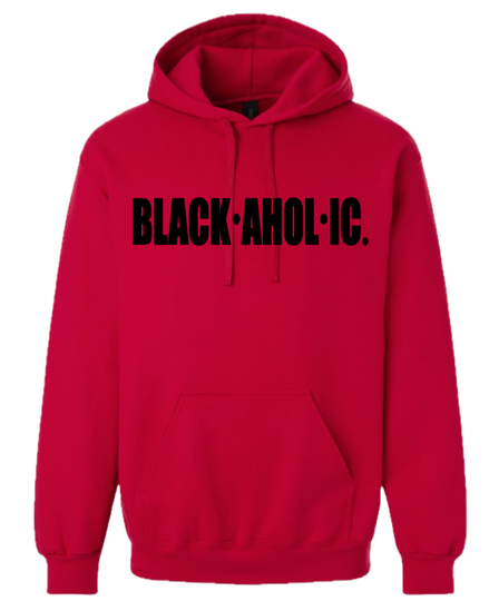 Blackaholic Classic Hoodie  Men Cherry Red