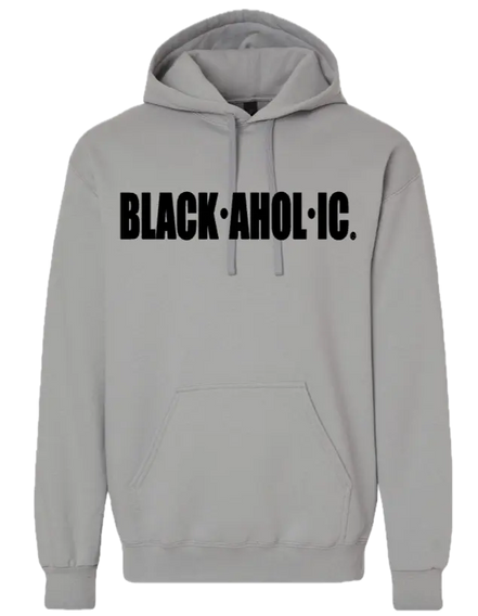 Blackaholic Classic Hoodie Women Gravel (Black Lettering) BLACKAHOLIC UNLIMITED