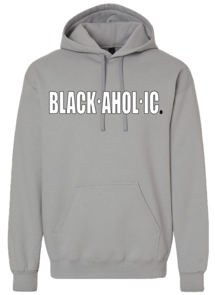 Blackaholic Classic Hoodie  Men Gravel (White Lettering)