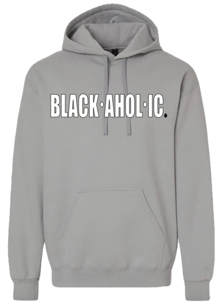 Blackaholic Classic Hoodie Women Gravel (White Lettering) BLACKAHOLIC UNLIMITED