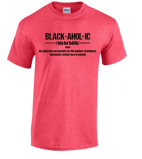 Blackaholic Definition Tee Women Heather Red BLACKAHOLIC UNLIMITED