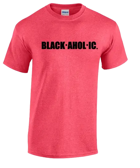 Blackaholic Tee Men Heather Red My Store