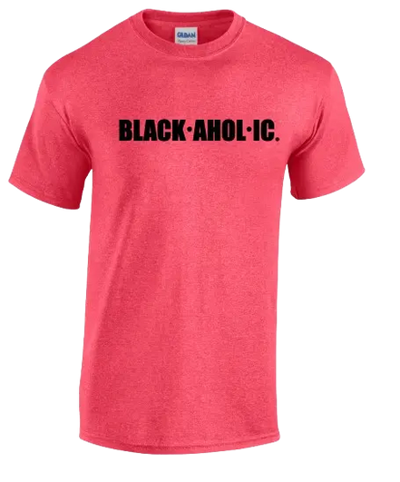 Blackaholic Tee Men Heather Red My Store