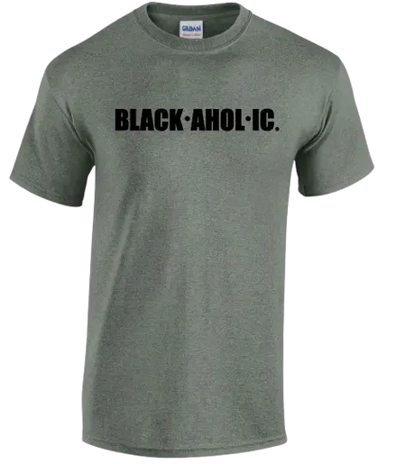 Blackaholic Tee Girls Heather Military Green My Store