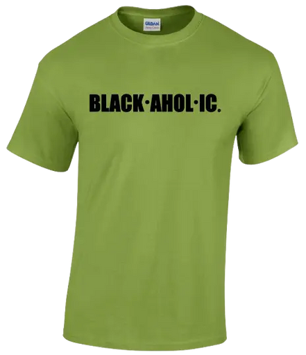 Blackaholic Tee Men Kiwi My Store