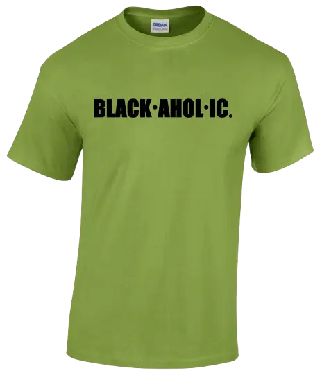 Blackaholic Tee Girls Kiwi My Store