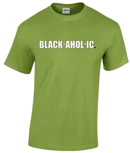 Blackaholic Tee Girls Kiwi My Store