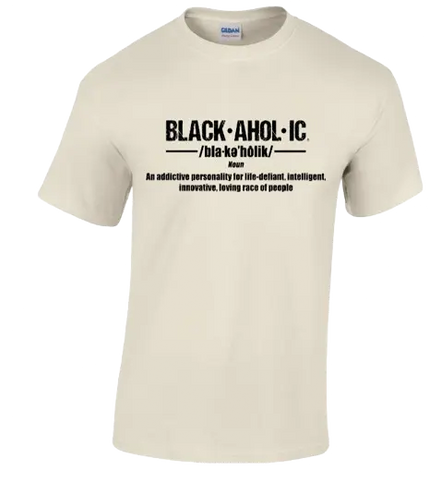 Blackaholic Definition Tee Women Natural BLACKAHOLIC UNLIMITED