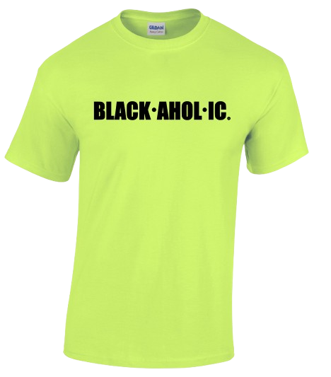 Blackaholic Tee Men neon Green