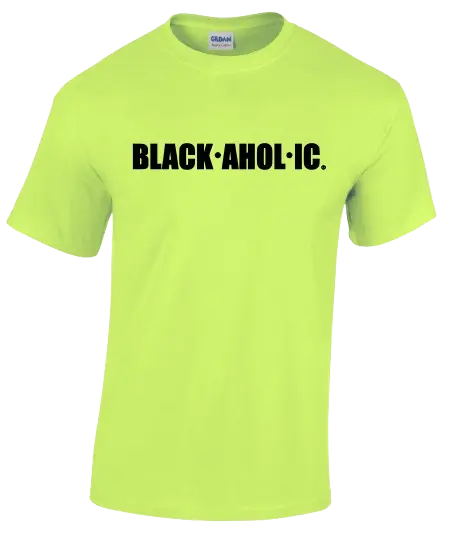 Blackaholic Tee Girls Neon Green My Store