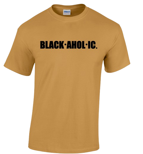 Blackaholic Tee Men Old Gold
