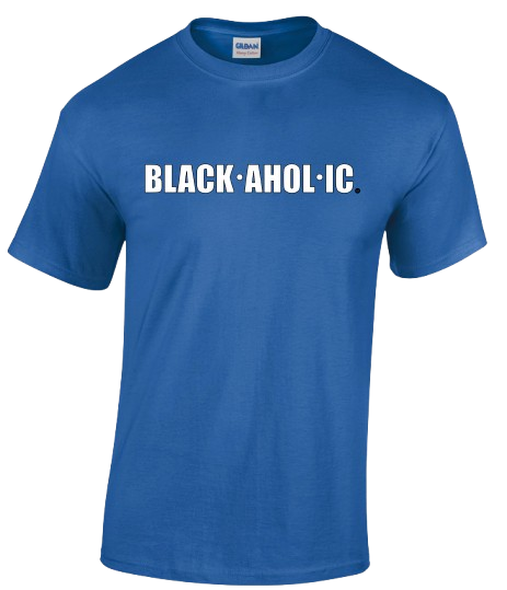 Blackaholic Tee Women Royal Blue
