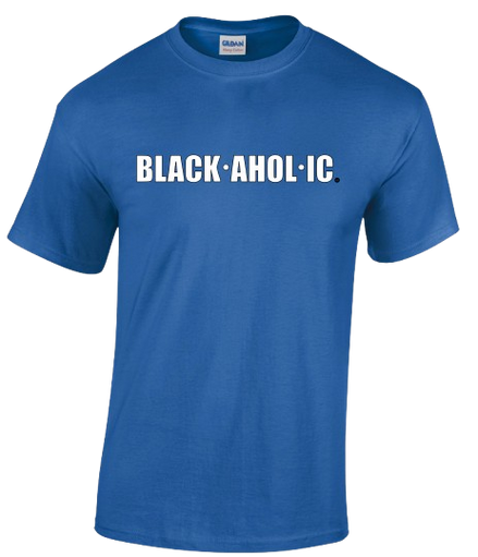 Blackaholic Tee Women Royal Blue